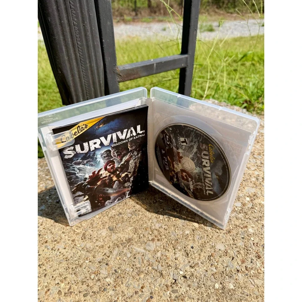 Cabela's Survival Shadows of Katmai PS3 PlayStation 3 Game Activision Move CIB